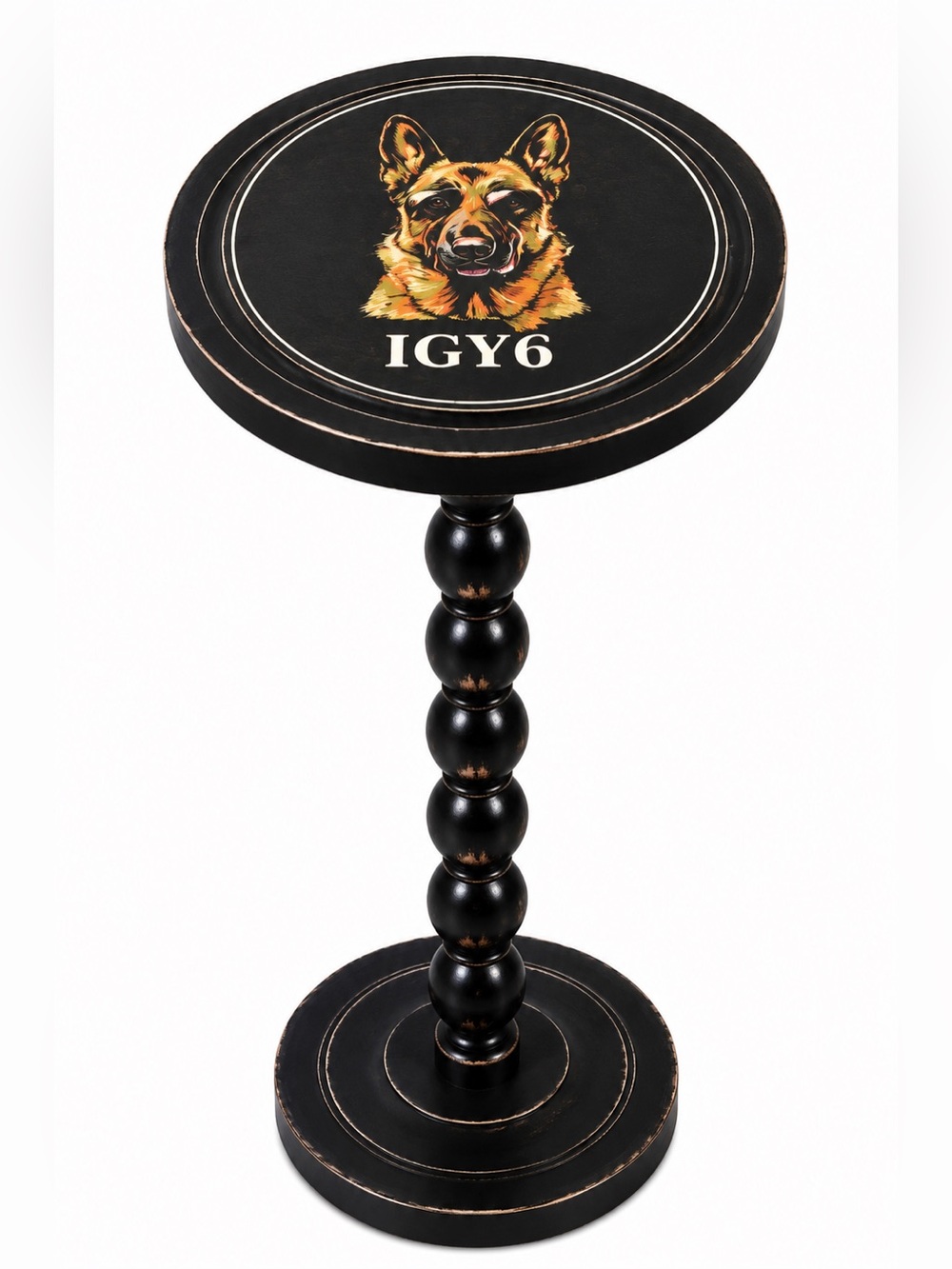 3 Day Sale! IGY6 German Shepherd Law Enforcement Military Drink Table